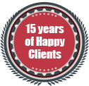 15 Years Of Happy Clients