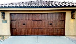 Wood Garage Door - Gilbert, AZ - Garage Door Materials