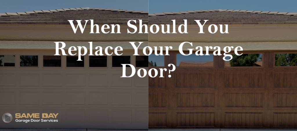 replace your garage door