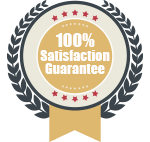 logo for 100% Satisfaction Guaranteed