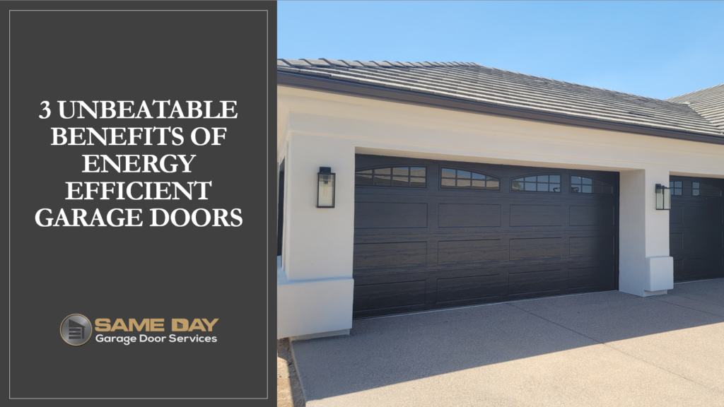 energy efficient garage doors