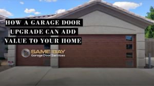 garage door upgrade