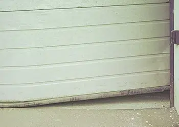 Bent Garage Door
