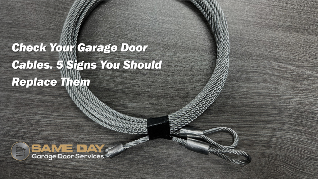 garage door cables