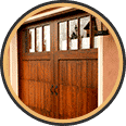 Brown Garage Door Installation In Mesa
