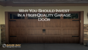 high-quality garage door